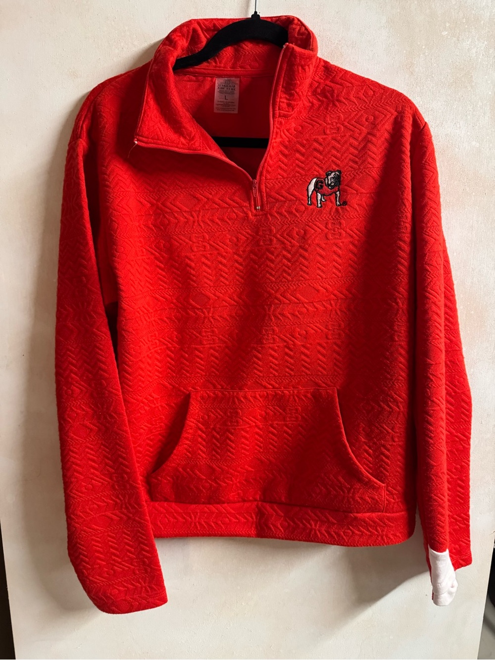 Georgia Bulldogs Gameday quarter zip pullover